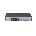 Видеорегистратор 8-ми канальный IP DAHUAс PoE с аналитикой DHI-NVR2108HS-8P-I